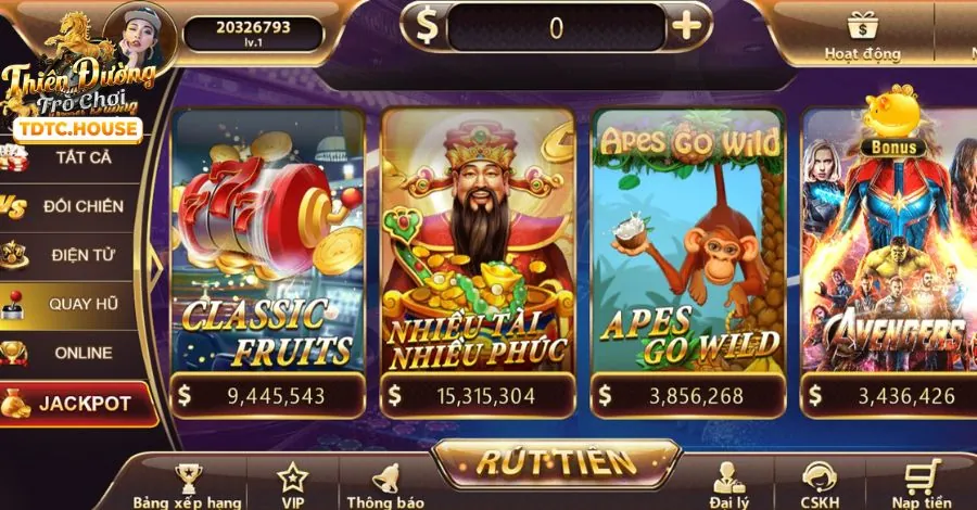 Thưởng nạp lại hàng ngày cho thành viên HM88